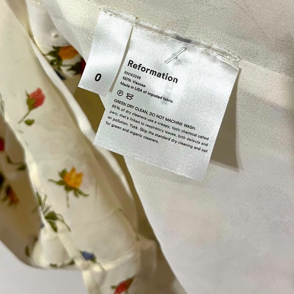 REFORMATION Alison Dress NWT - Picture 11 of 12